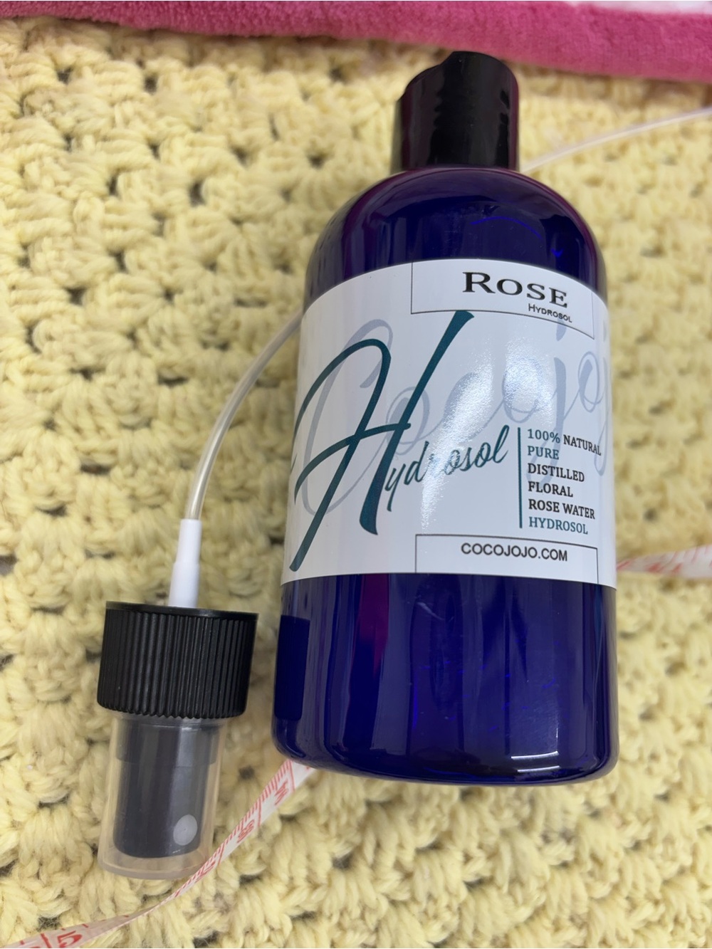 Hydrosol rose water 100% pure 8 oz-sealed